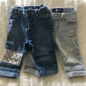 2 Pairs of 18-24 Month Boyfriend Jeans
